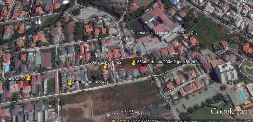 Bán đất Thảo Điền đường Võ Trường Toản