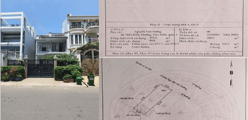 Bán biệt thự Thảo Điền