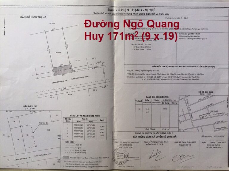 Bán đất đường Ngô Quang Huy