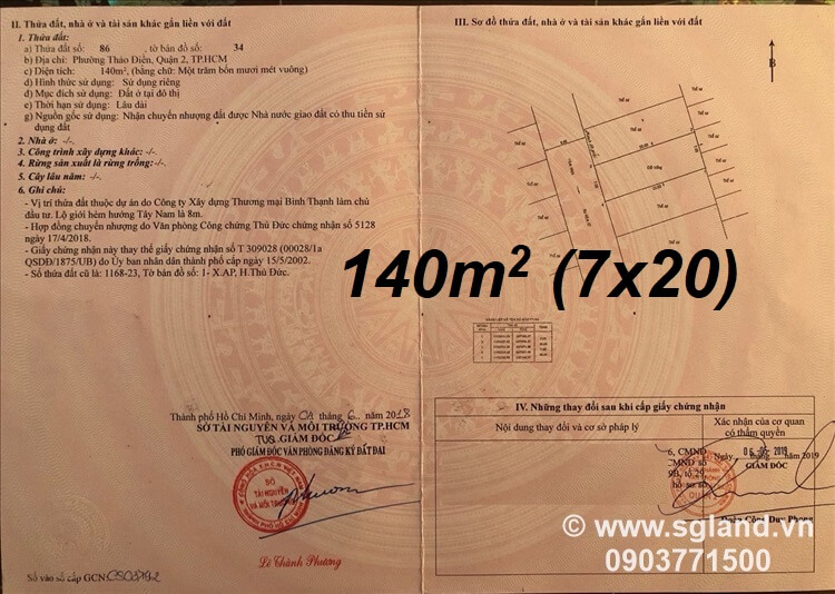 mua bán đất thảo điền