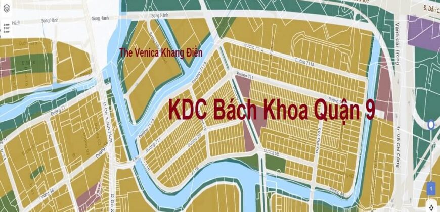 Bán đất kdc Bách Khoa Quận 9