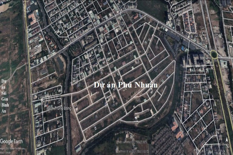 Đất Phú Nhuận Quận 9 72 bản đồ vị trí dự án phú nhuận quận 9