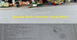 Bán đất mặt tiền đường Quốc Hương