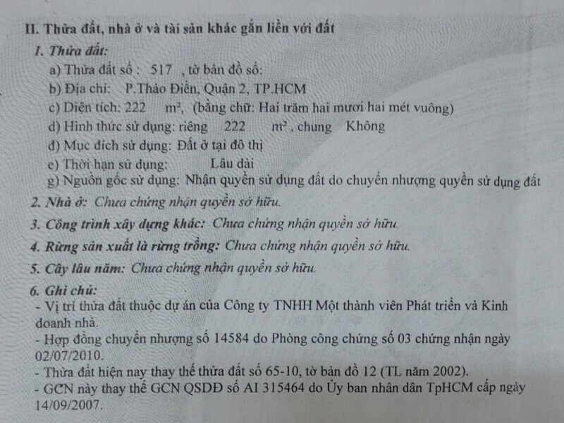 Đất Thảo Điền Quận 2 : giá bán các lô tháng 6 tại – Nhà Đất Sài Gòn | Biệt thự Thảo Điền Quận 2