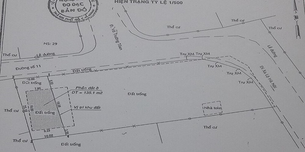 Đất Thảo Điền đường Võ Trường Toản