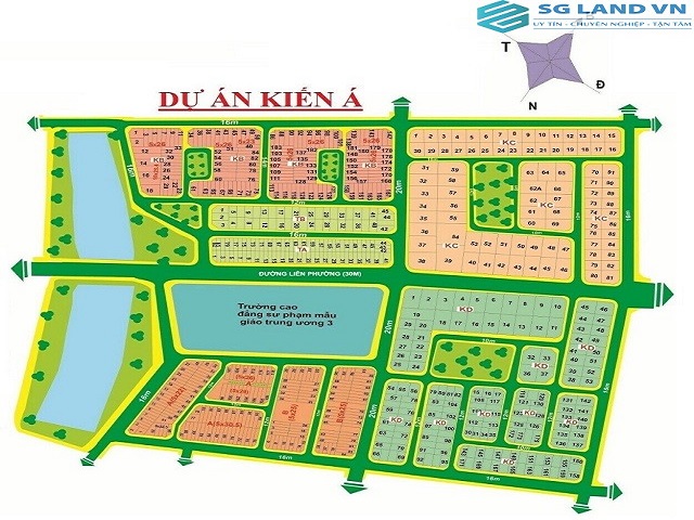 Bán đất dự án Kiến Á đường Liên Phường tại – Nhà Đất Sài Gòn | Biệt thự Thảo Điền Quận 2