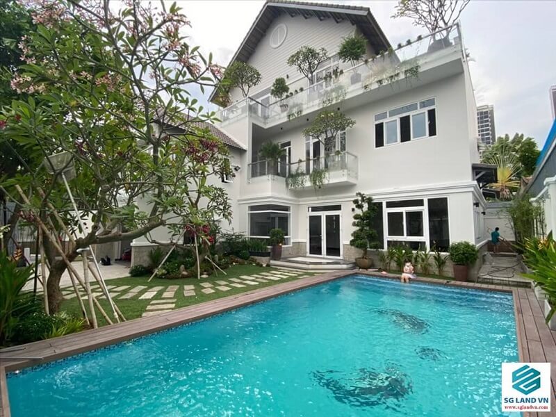 Biệt thự hồ bơi sân vườn 5 Biệt thự hồ bơi sân vườn