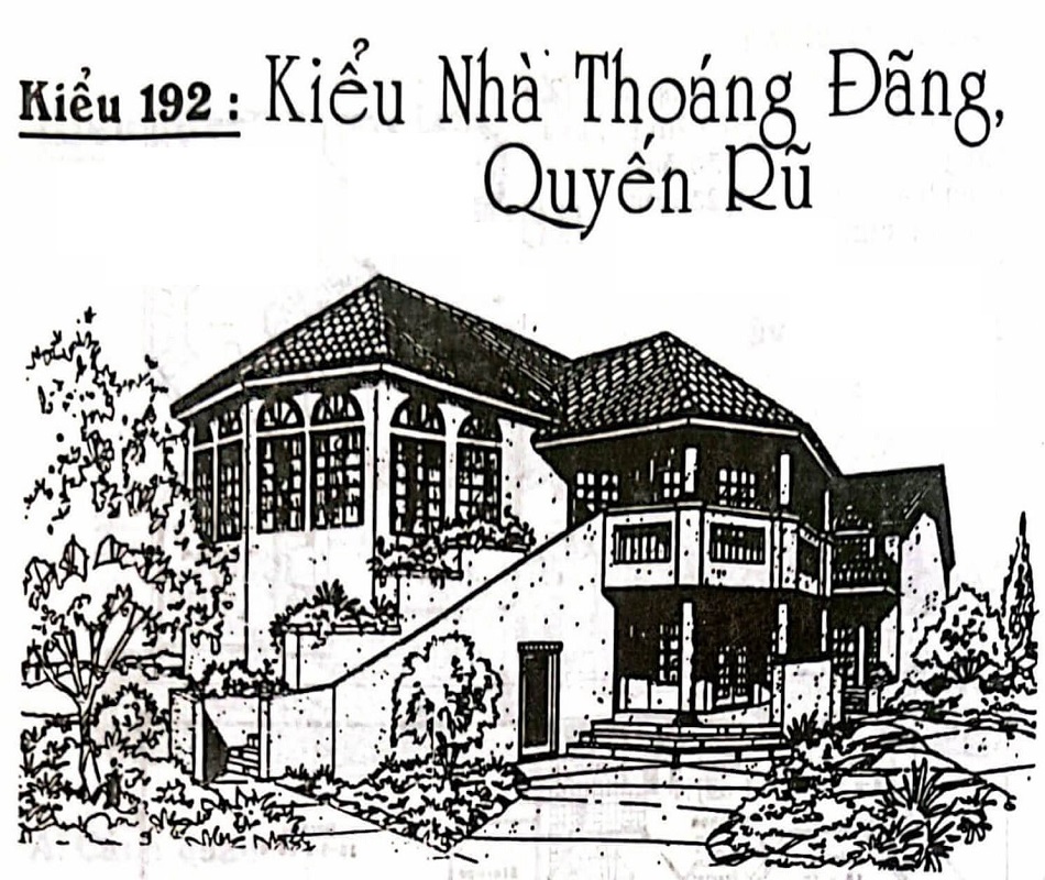 mẫu biêt thự vườn