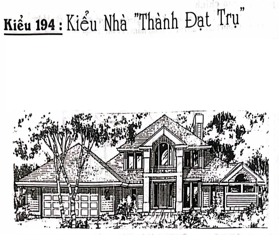 Các kiểu biêt thự vườn