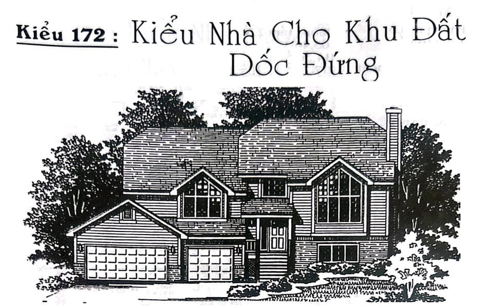 Mẫu nhà đẹp cho đất dốc 291 Xây nhà trên núi