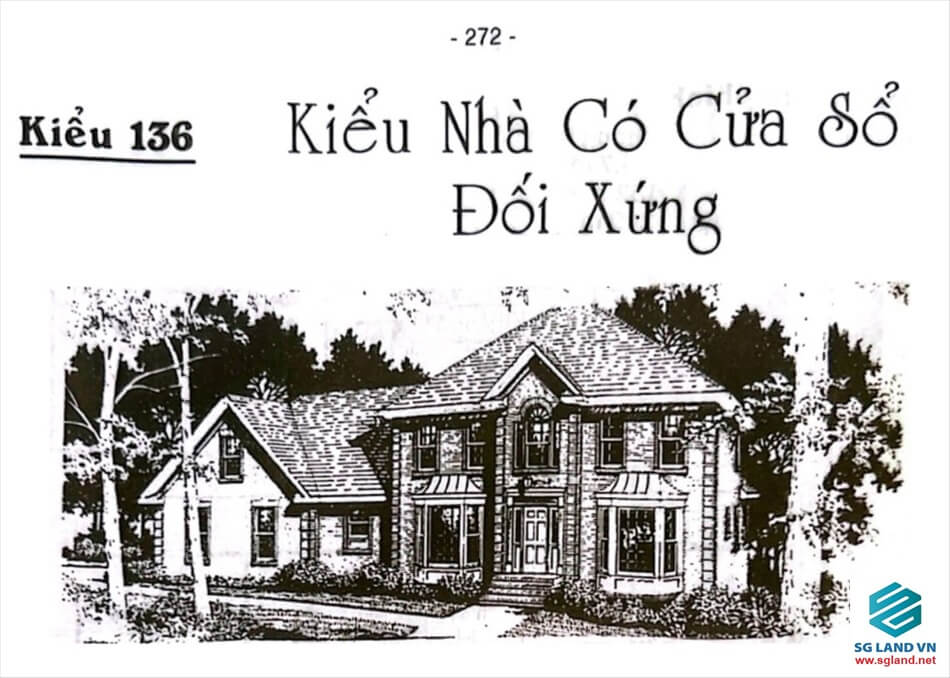 mẫu nhà biệt thự sân vườn đẹp