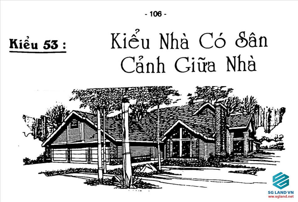 Mẫu nhà biệt thự 2 tầng