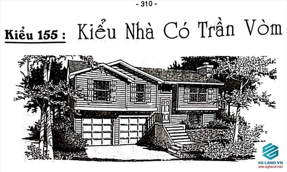 mẫu nhà biệt thự sân vườn