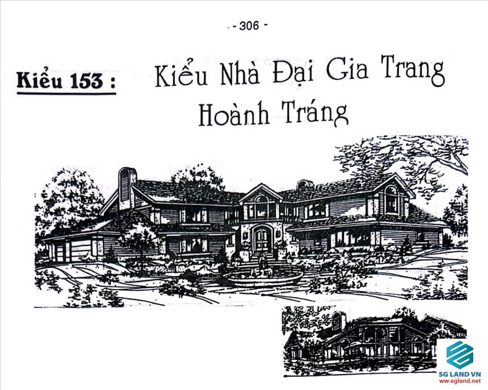 biệt thự nhà vườn 2 tầng