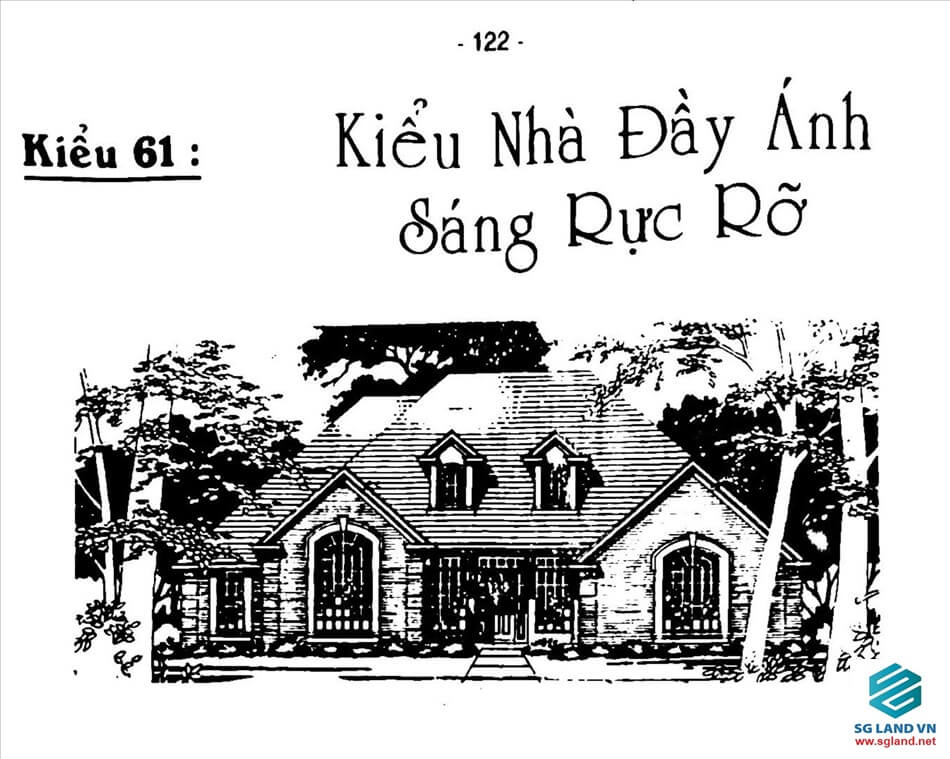 kiểu nhà biệt thự vườn 339 mau nha vuon 2 tang