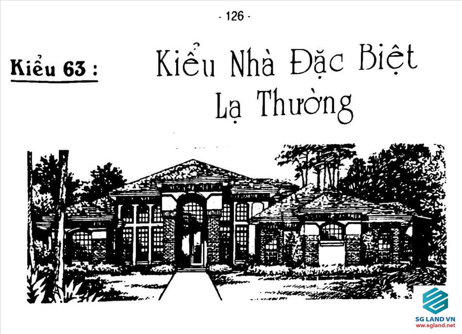 kiểu nhà biệt thự vườn 343 mau nha biet thu vuon