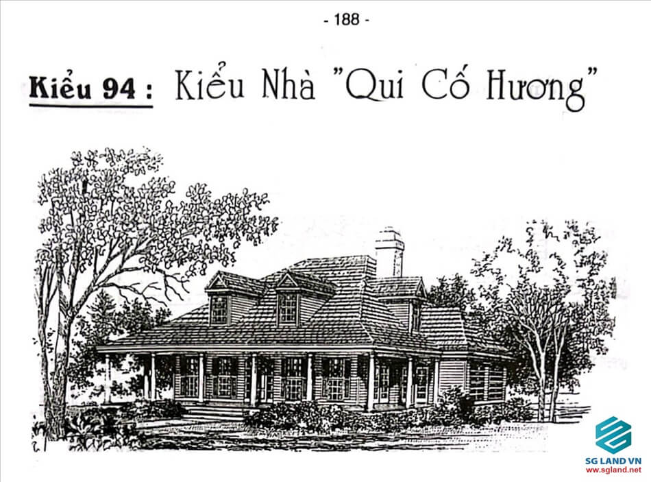 Mẫu nhà vườn đẹp ở nông thôn 367 Biệt thự phong cách thụy sĩ
