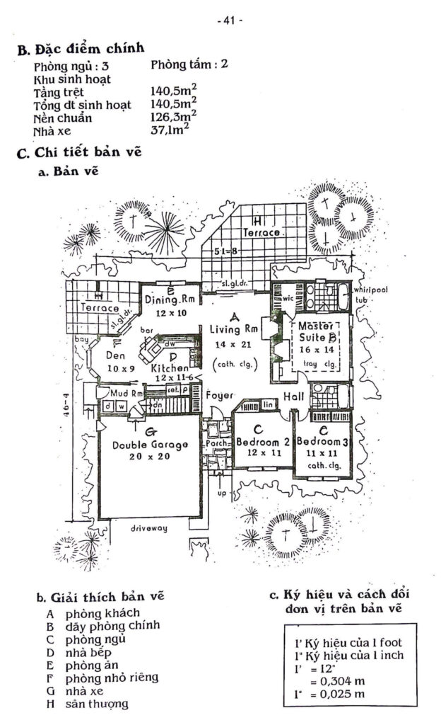 Mẫu nhà biệt thự 1 tầng 336 Mẫu nhà biệt thự 1 tầng tại – Nhà Đất Sài Gòn | Biệt thự Thảo Điền Quận 2