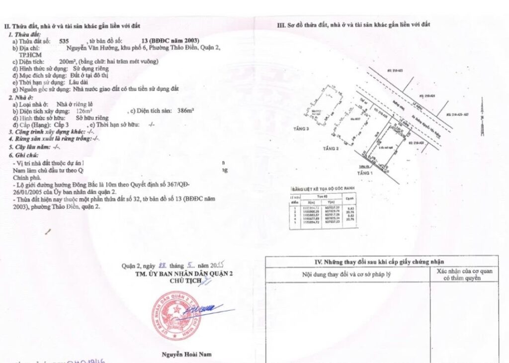 Biệt thự Thảo Điền dưới 70 tỷ 31 so hong biet thu thao dien phap ly ro rang