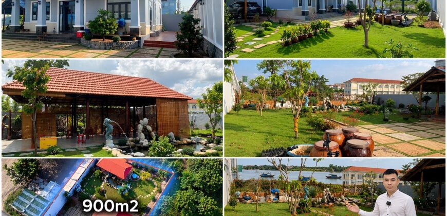 Bán biệt thự ven sông Giồng Ông Tố 24,5x39m, giá 130 tỷ